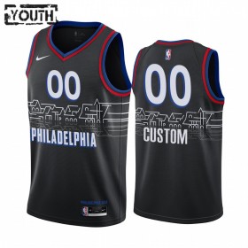 Dres Philadelphia 76ers Prilagođeni 2020-21 City Edition Swingman - Dječji